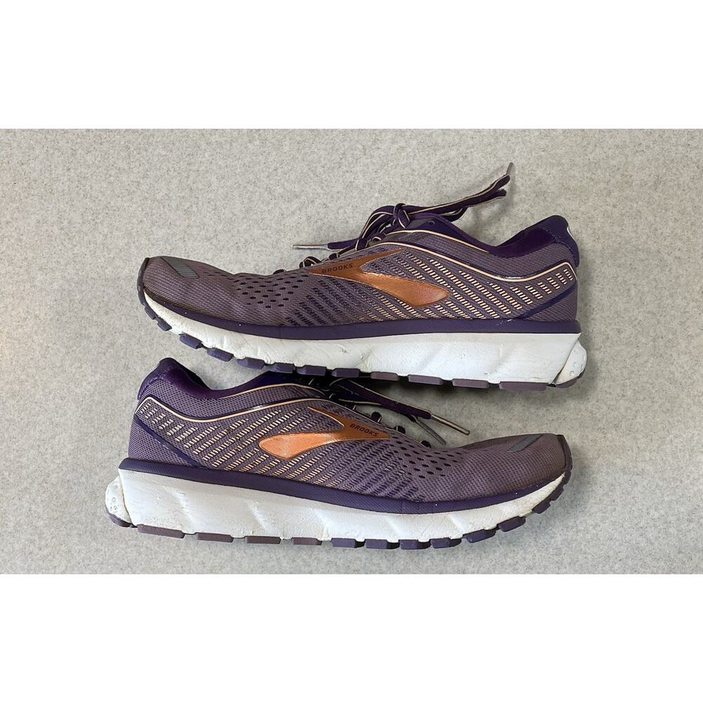 Brooks Womens Ghost 12 Sz 7.5 Medium (B) 1203051B579 Purple Running Shoes - Picture 5 of 13